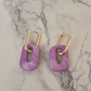 pampilles effet marbré – Collection Aura