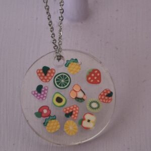 Pendentif en résine époxy