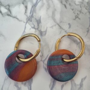 Créoles interchangeables – Collection Horizon